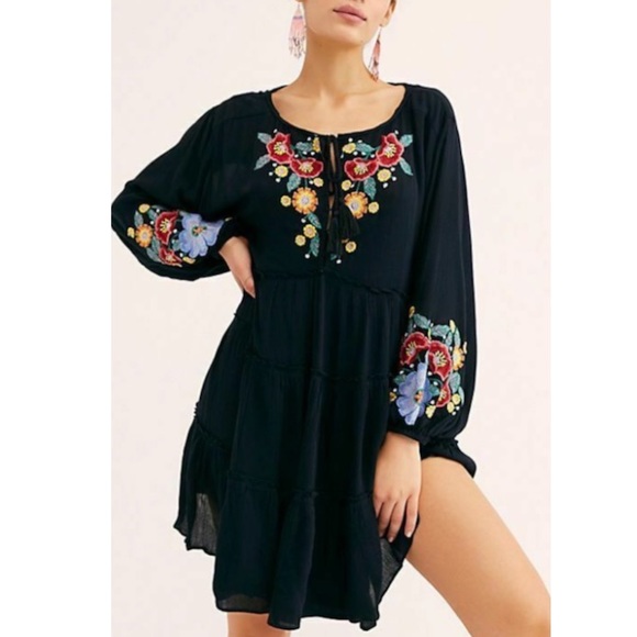 Free People Dresses & Skirts - 🆕 Free People Spell On You Embroidered Mini Dress